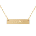 Nuri Personalized Name Bar Necklace